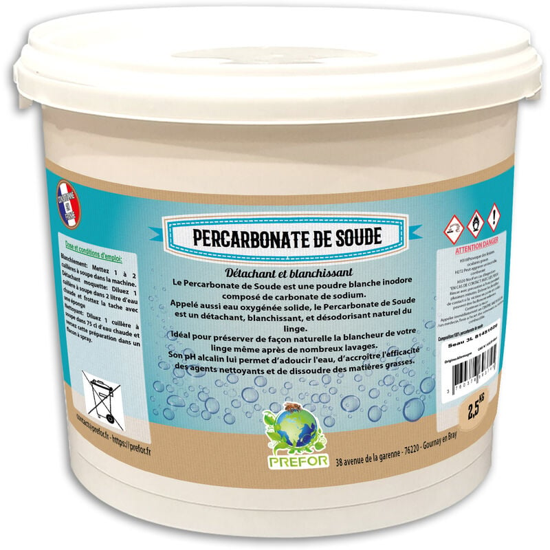 Prefor - Percarbonate de soude seau 3L 2.5kg