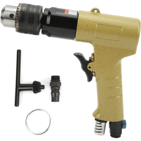 Perceuse à Air Industrielle 1/2" (13mm) Type Pistolet, Rotation CW/CCW pour Bois KP‑554N