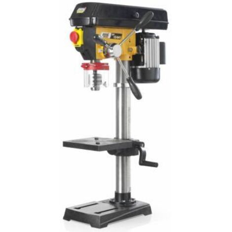Perceuse à colonne 460 W – 12 vitesses – Capacité de perçage 16 mm – Vitesse à vide 230-2470 rpm – Table inclinable 202x197 mm – FOX - Dp12-941