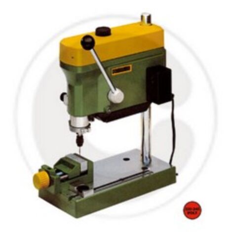 Perceuse à colonne TBM220 – Puissance 250W – Vitesse 500-2500 tr/min – Profondeur de perçage 60mm – Pour bois dur et métal