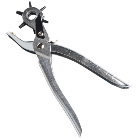 Perceuse à Courroie Multifonction en Acier à Ressort - Poinçons 2mm à 4.5mm pour Cuir