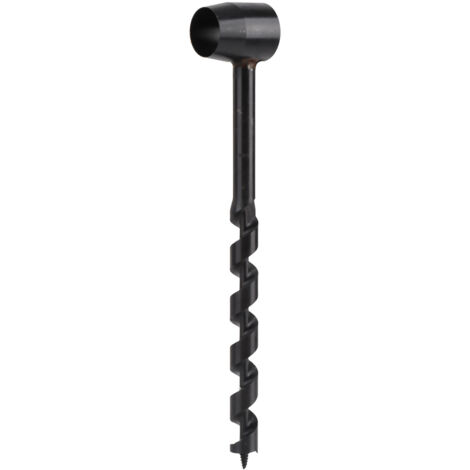 Perceuse à main noire portable et légère pour le travail du bois en extérieur, perçage de survie, diamètre 16‑230mm.