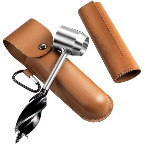 Perceuse à Main Pour Le Travail Du Bois, Perceuse De Survie Manuelle, Tarière Manuelle Bushcraft Outils, Camping Tarière Manuelle Pour Le Camping,Superma