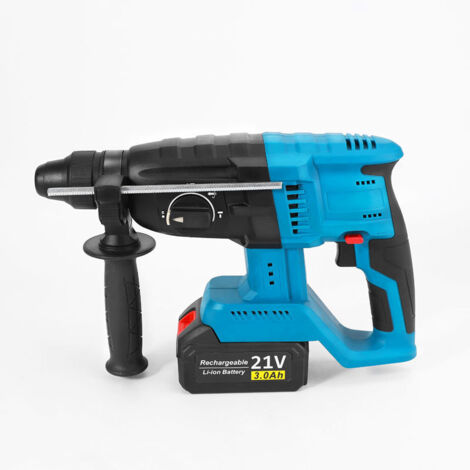 Perceuse à Marteau 3 en 1 Sans Fil Professionnelle Moteur Sans Balais avec Batterie Haute Capacité et Chargeur