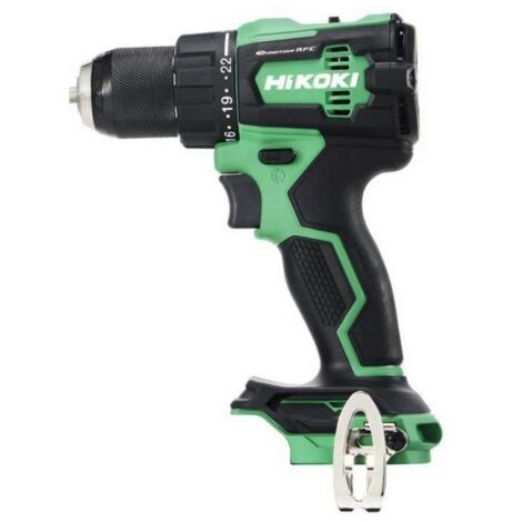 Perceuse à percussion 18V 70Nm – Moteur Brushless – Mode percussion – Capacité de perçage bois 52mm – Compatible batteries Hikoki - DV18DE