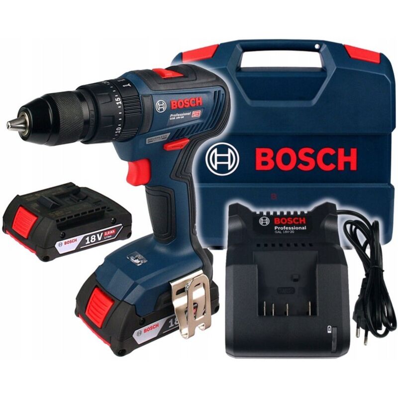 Bosch Perceuse visseuse ? percussion 18V 2 0Ah Li Ion GSB 18V 50 06019H5100 Bosch Professional