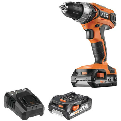 Perceuse à percussion AEG 18V - 2 batteries 2.0Ah - 1 chargeur - BSB18G3LI-Kit2X