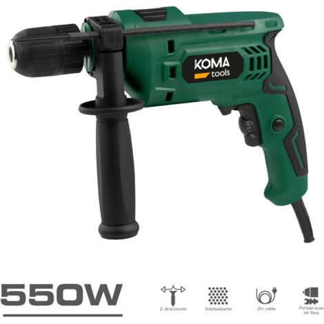 Perceuse à percussion filaire KOMA TOOLS - 550W