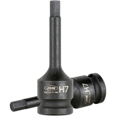 PERCEUSE À PERCUSSION HEXAGONALE 1/2" 7mm  JBM14006