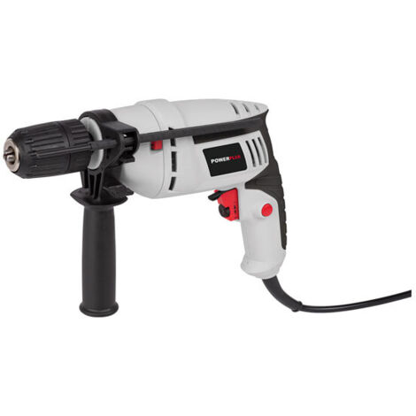 Perceuse a percussion - POWERPLUS - 600 W - 35 000 a 48 000 coups / min - Perce le bois / acier / béton