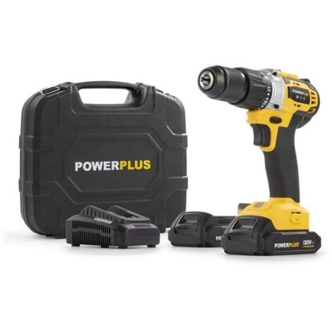 Perceuse à percussion sans balais 20 V 2 battes POWX00512 PowerPlus