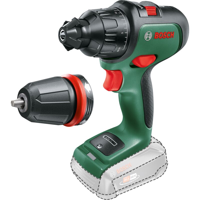 Perceuse À Percussion BOSCH AdvancedImpact 18 – 18V, 39 Nm, 1500 tr/min, Avec Accessoires