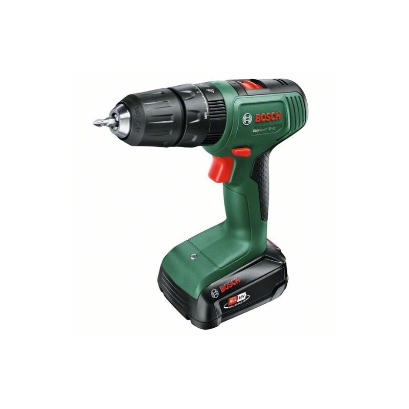 Easy Impact 18V-40 163 rpm Sans clé 1.4 kg Noir, Vert - Bosch