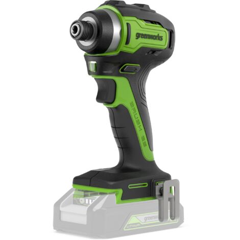 Perceuse à percussion sans fil Greenworks GD24D200 24 V (sans batterie et chargeur)