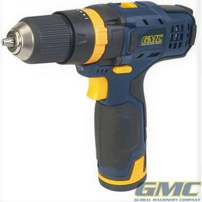 Perceuse à Percussion et Visseuse Sans fil Batterie 12 v GMC 262382