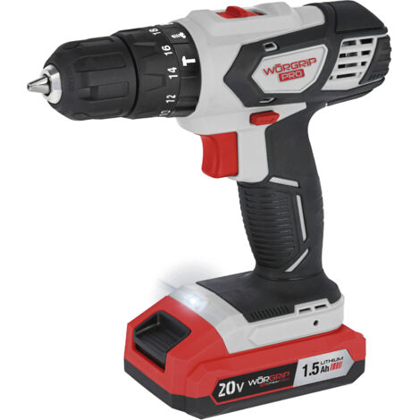 Perceuse à percussion Wōrgrip batterie 20v 1,5ah