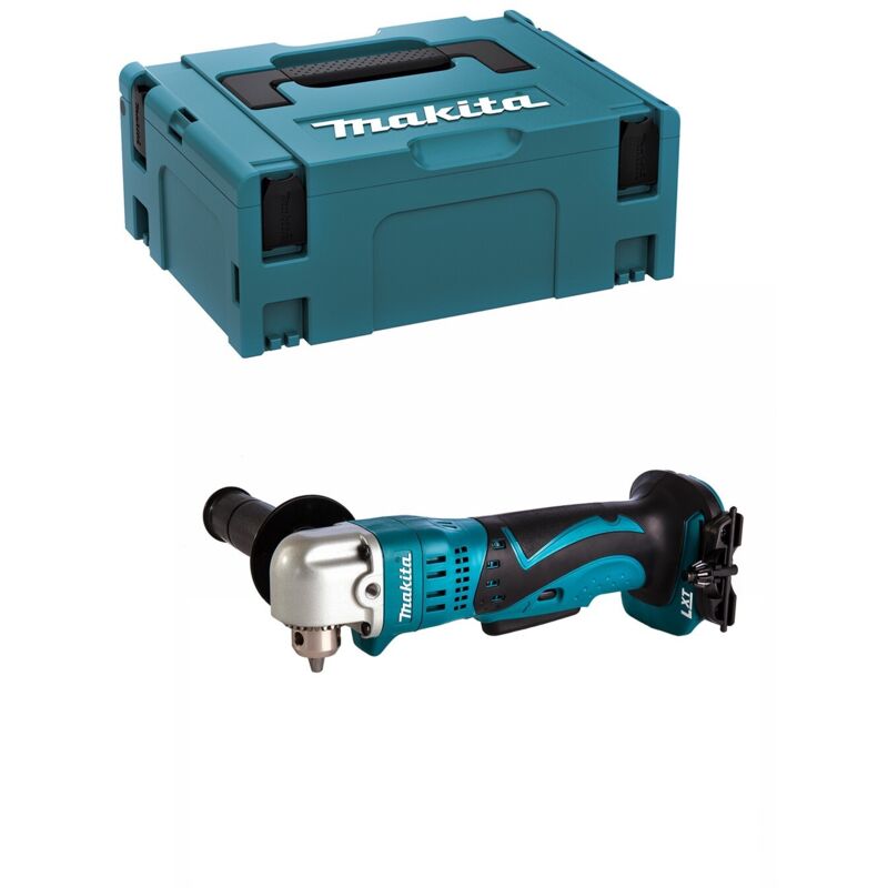 Makita – Visseuse d'angle 18V DDA350ZJ – Capacité de forage 25mm bois et 10mm métal – Moteur Brushless – Mallette Makpac incluse