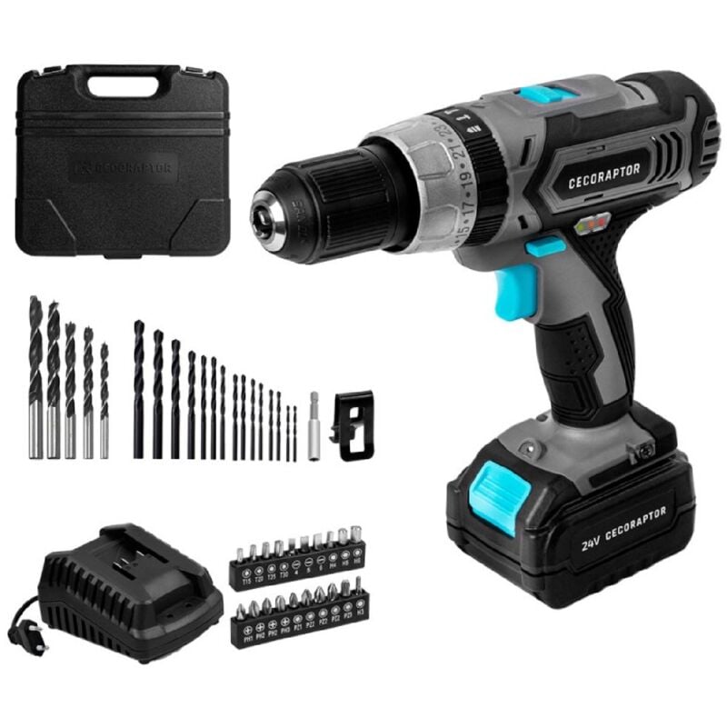 Perceuse à percussion CecoRaptor Perfect ImpactDrill 2024 Advance - Cecotec