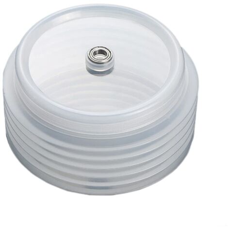 Perceuse collecteur de poussière Trou de scie Bol à poussière Accueil Bol de frêne Trou bimétallique de scie accessoires avec roulements intégrés pour ouvre-trous de 125mm
