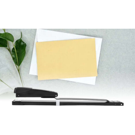 Perceuse de bureau à long bras avec capacité de 20 feuilles et bras de 39cm pour usage professionnel, scolaire et domestique