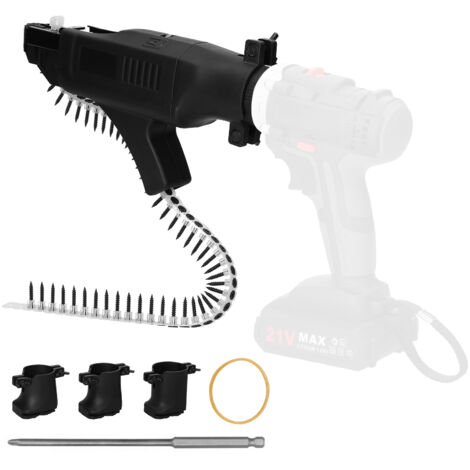 Perceuse électrique automatique au Lithium, convertisseur de Machine à vis à chaîne, agrafe sans fil, cloueur Rechargeable, outil de Conversion d'agrafeuse pour le travail du bois Portable