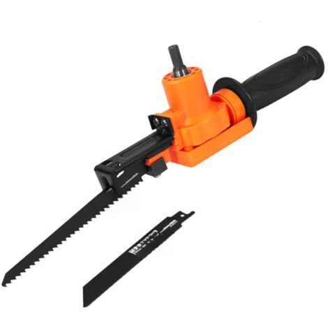 Perceuse électrique pratique pour usage domestique, scie électrique modifiée, scie alternative électrique, perceuse portable transformable en scie sabre, outil de coupe pour le travail du bois