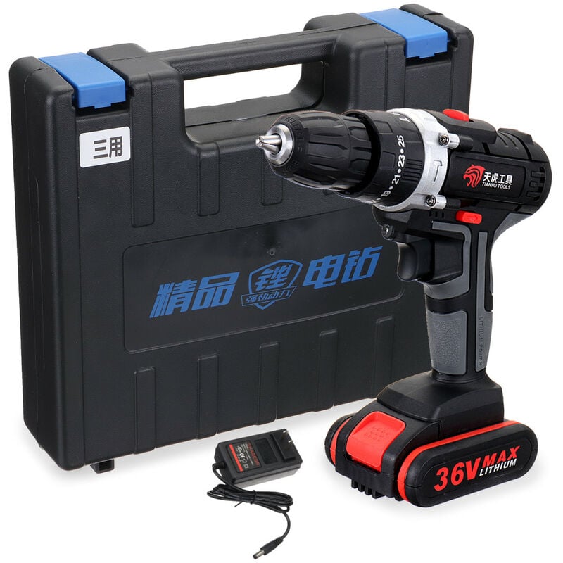 Insma - Perceuse électrique sans brosse 3 en 1 18 v Fantablau