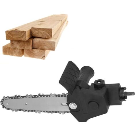 Perceuse électrique Tronçonneuse, Pièces de Scie électrique Accessoire de Perceuse à Chaîne Perceuse électrique à Tête de Conversion D'adaptateur de Scie Ensemble D'accessoires