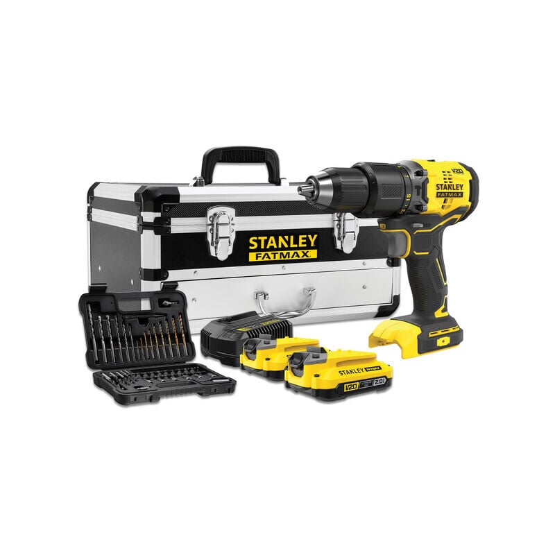 Stanley - tournevis st V20 SFMCD715D2F 60Nm 2x2.0Ah +50ACC boite metal