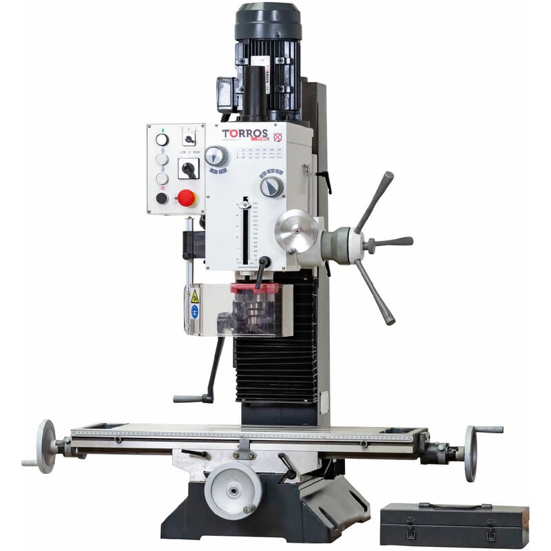 Torros - Perceuse-fraiseuse x 450 mm y 200 mm z 430 mm CM4/M16 1,5 kW 400V fonction de taraudage PF45G 400V