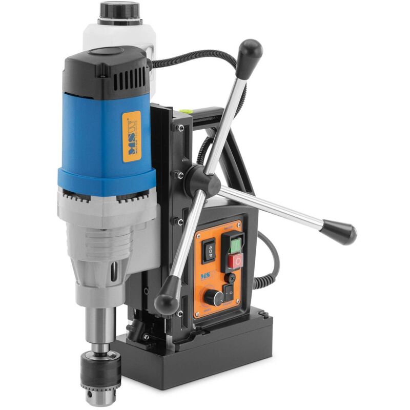 MSW - Perceuse magnétique - 1680 w - 395 tr/min - laser Perceuse aimantée Carotteuse magnétique