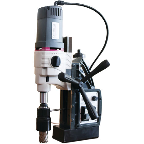 Perceuse magnétique multifonctionnelle ø 36x50 mm CM2 1,7 kW aimant 14500 N vitesse variable taraudage Optidrill DM48VT