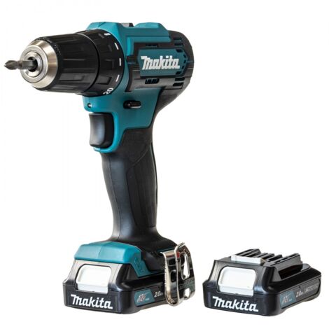 Perceuse Makita DF333DSAE 12 V 2x2 0 Ah accu.