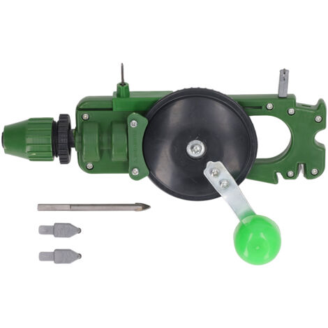 Perceuse manuelle multifonction pour verre, céramique, affûtage de ciseaux et forage