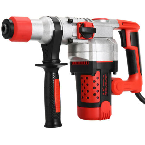 Perceuse Percussion Marteau DéMolition,Perceuse 1200W Marteau Perforateur Marteau éLectrique Perceuse Percussion Avec Coffret Pour Perforateur