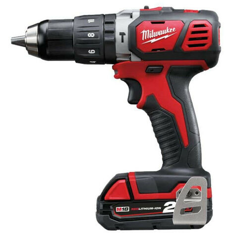 Perceuse percussion Milwaukee M18 BPD-202C - 2 batteries 18V Li-Ion 2.0Ah - 1 chargeur 4933443515
