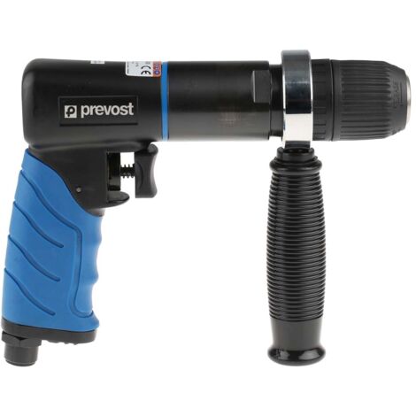 Perceuse pneumatique Réversible  PREVOST TAD P380800 13mm, Raccord 1/4pouce 450 1/min, 800 1/min ( Prix pour 1 )