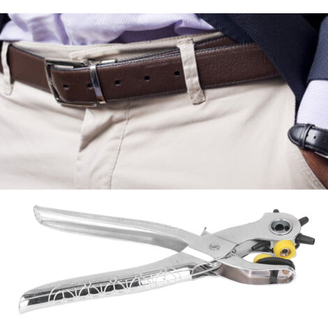 Perceuse pour Ceintures en Acier Inoxydable - Sturdy & Durable - Design Ergonomique Effort Saving - Traitement Thermique - 8 Inches - Mano Edition - Approx. 264g / 9.31oz