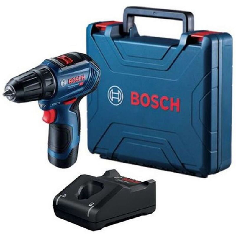 Outillage - Perceuse-visseuse sans fil 12 v, 2 batteries 2,0 Ah Li-Ion, chargeur 06019G9000 - Bosch