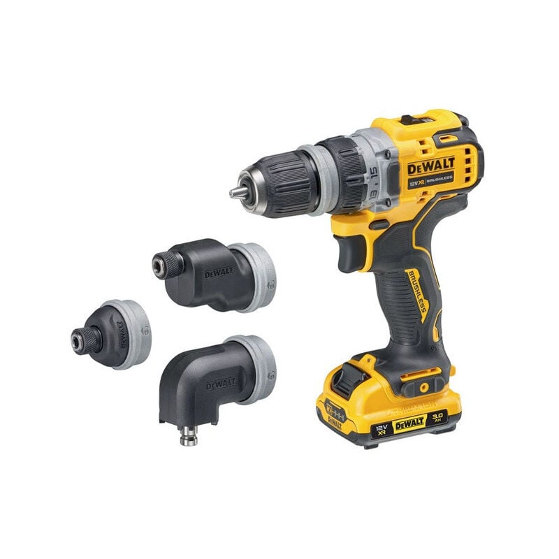 Perceuse sans fil dcd 703 L2T 12 v 3 Ah 1.5-10 mm dewalt