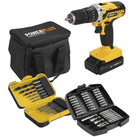 Perceuse sans fil powerplus powx00840 20V 40 Nm