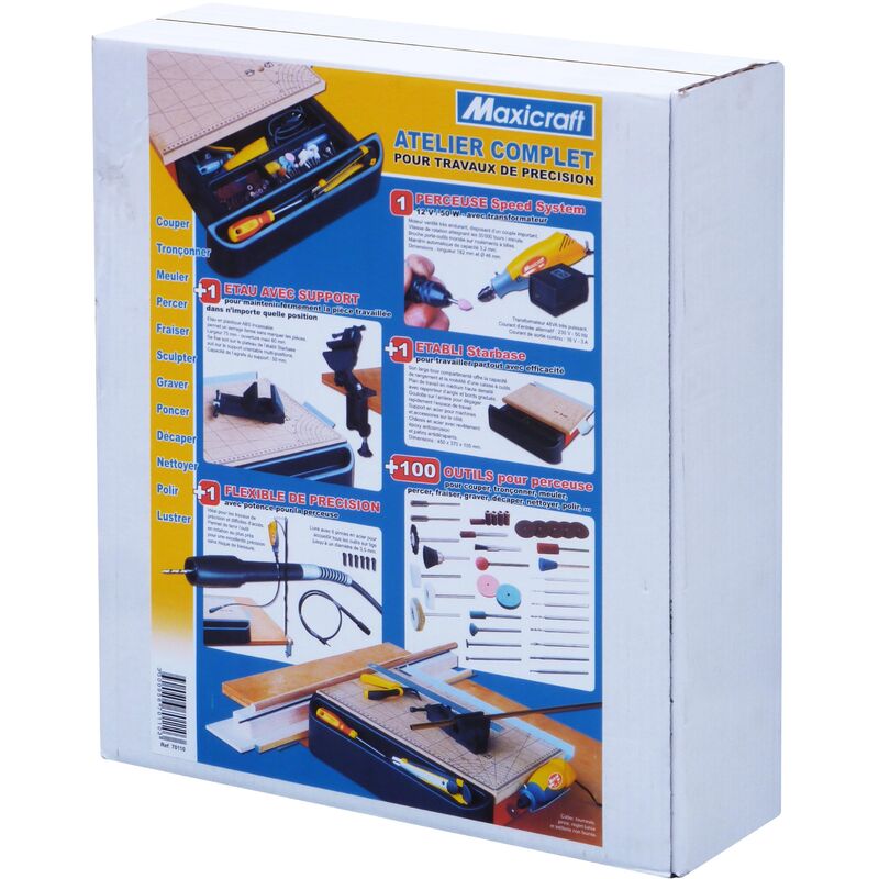 MAXICRAFT Atelier de perçage de précision speed-system