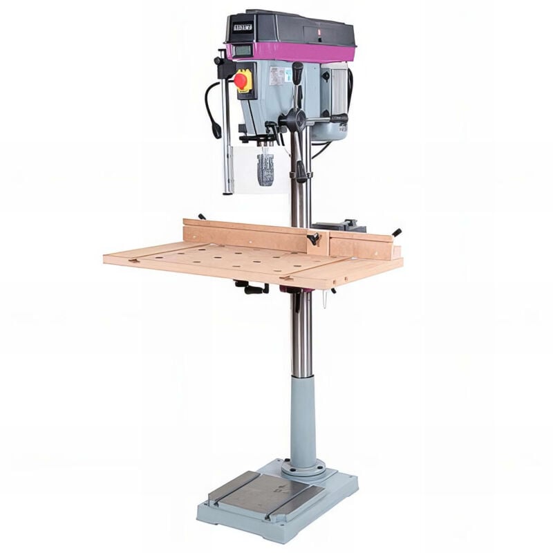 Sidamo - Perceuse colonne PC23V avec table bois - 900 w 230 v