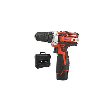 Perceuse Tournevis Mandrin 10 mm Batterie Lithium 10,8V - 1 batterie lithium 1,3 Ah