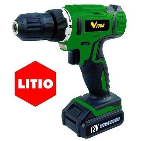 Perceuse Vigor Green-Line Tb-12 Lithium Volt 12