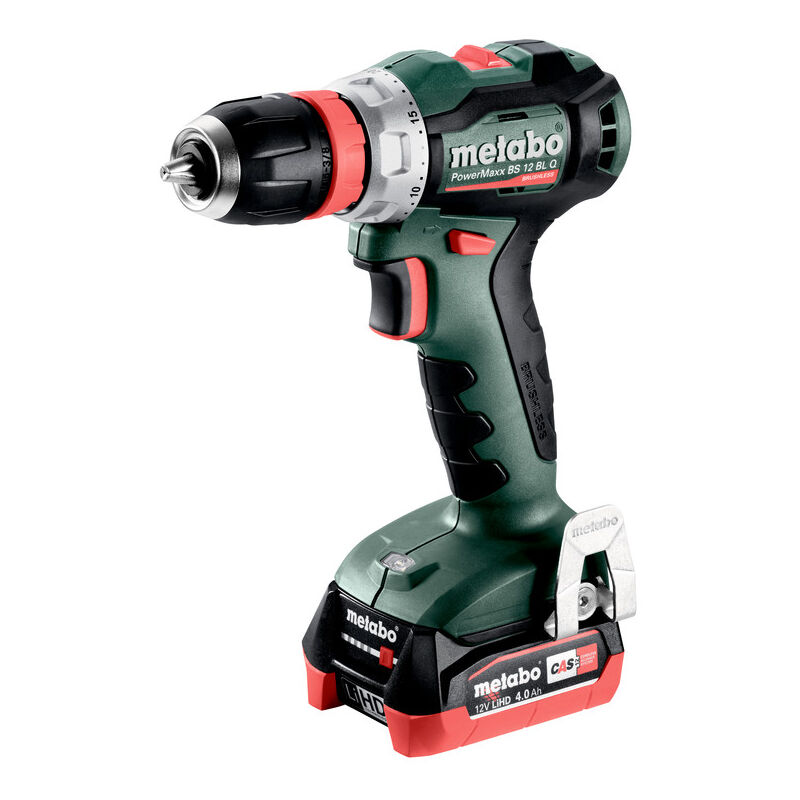 Metabo - Perceuse visseuse 12V powermaxx bs 12 bl q - quick 2x4.0AH lihd Asc55 - 601045800