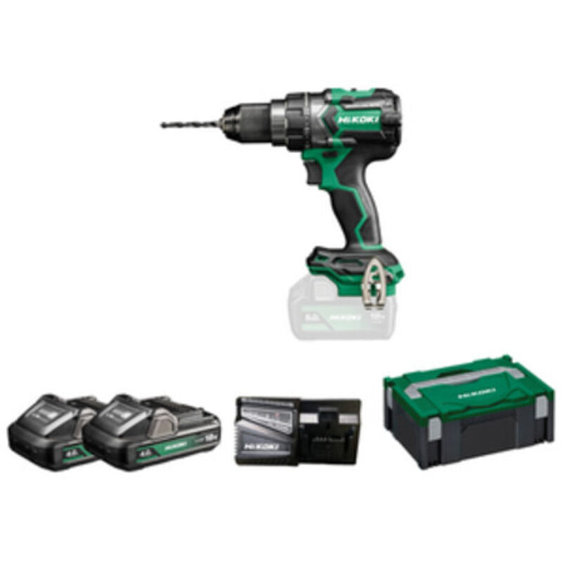 Perceuse visseuse 140Nm 18V 4,0Ah BSL1840M Brushless m.auto.13 RFC-Gyro HitCase ii Hikoki DS18DCWHZ