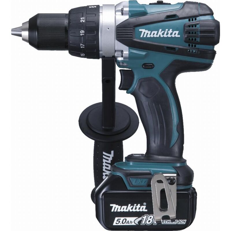Perceuse Visseuse Sans Fil Makita DDF458RTJ – 18V, 5Ah, 110Nm, Coffret MAKPAC