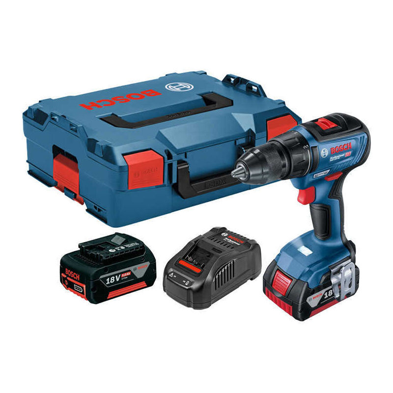 Perceuse-Visseuse Bosch GSR 18V-50 – 18 V, 50 Nm, 2 Batteries 5.0Ah, Chargeur - vue 3