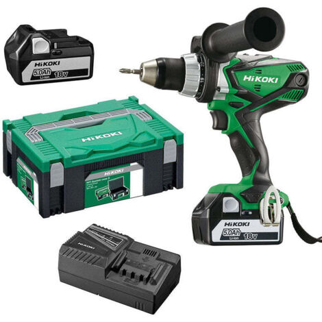 Perceuse visseuse 18V HIKOKI DS18DSDLWPZ 2 x 5,0Ah Li-ion
